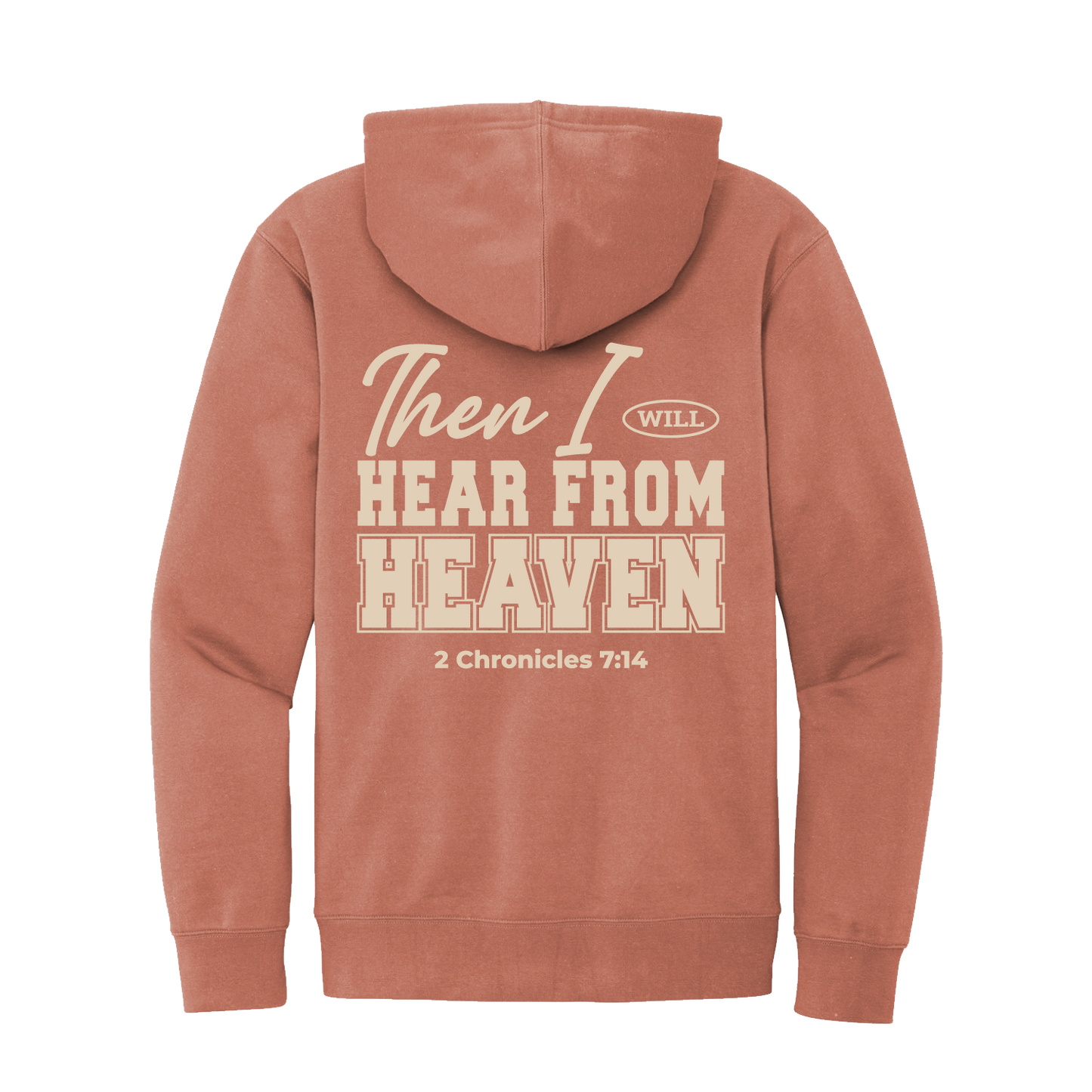 Prayer + Heaven Hoodie - Desert Rose