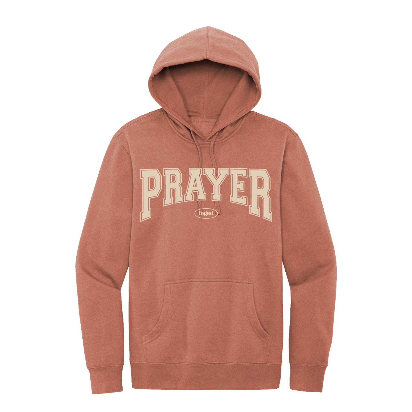 Prayer + Heaven Hoodie - Desert Rose