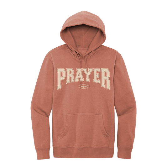 Prayer + Heaven Hoodie - Desert Rose