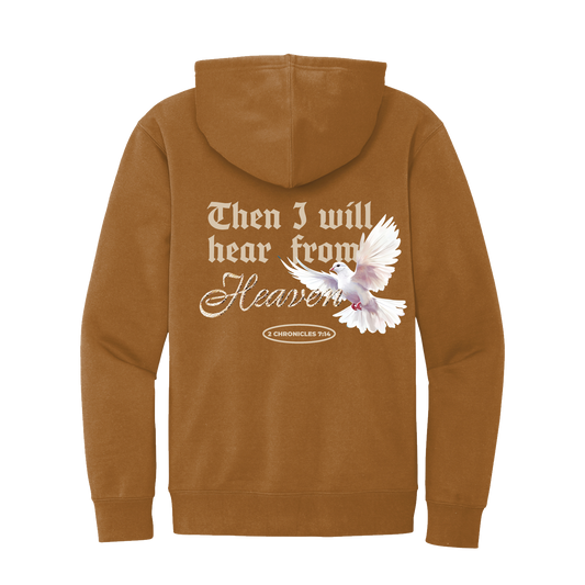 Prayer + Holy Spirit Hoodie - Duck Brown